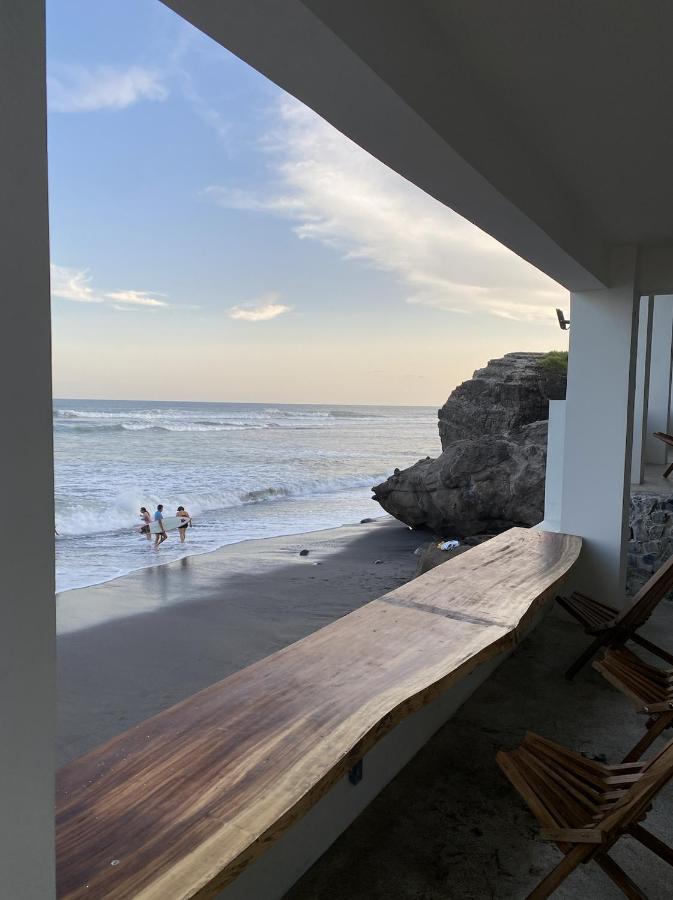 Laola Surf Camp El Sunzal Hotel La Libertad Exterior photo